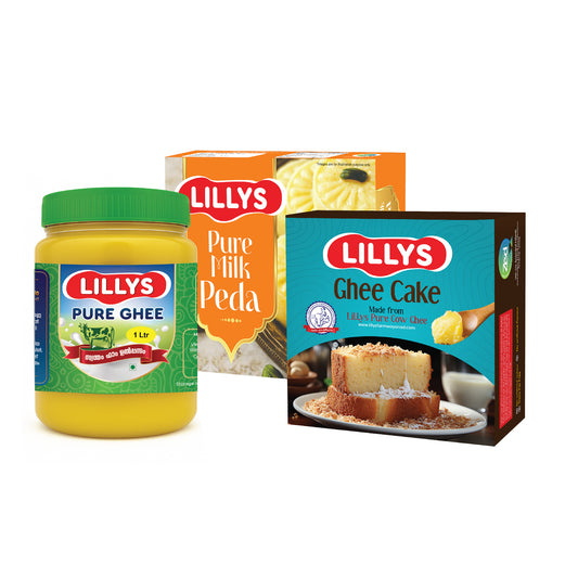 Ghee 1ltr,peda,ghee cake